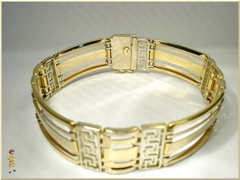 gianni Versace bracelet 14k